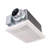 Panasonic 110 CFM 0.7 Sone Ceiling Mounted Exhaust Fan with Heater White